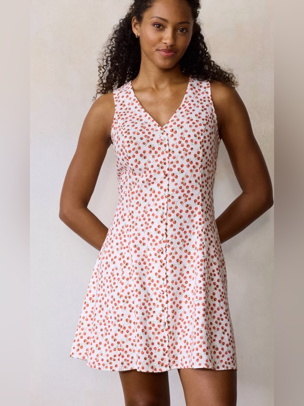 LC Lauren Conrad Women’s sleeveless print dress party casual size small NWT